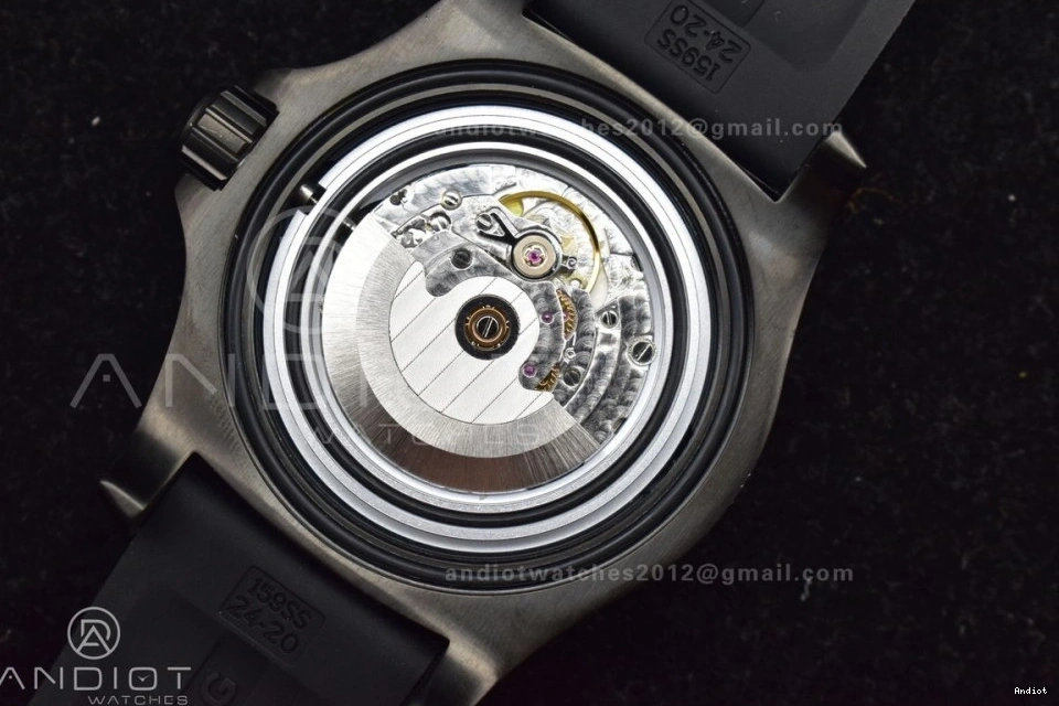 on Black 44 Edition Dial Yellow Strap Rubber Black TF A2824 Automatic 1:1 Best Superocean Bezel 0405